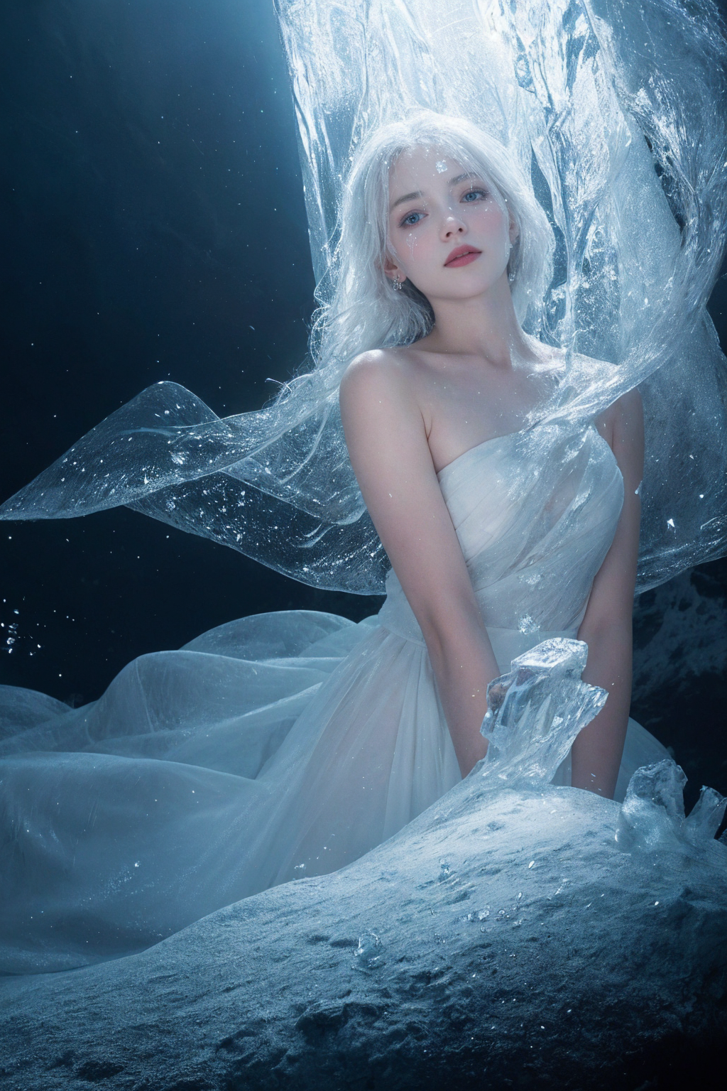 11843-2133372525-_lora_ice cake_20231126200433-000018_0.6_, 1girl, Ice wraps around the girl (lingering_1.2), A beautiful woman, gracefully froze.png